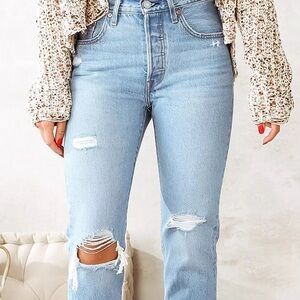 Levi's 501 Original Cropped Women’s Jean NWT